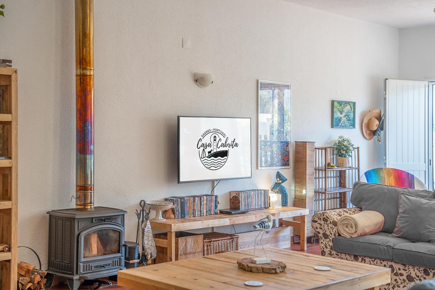 Вилла Casa Cabrita - Surf & Family House In Сагреш Экстерьер фото